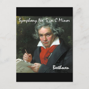 Carte Postale Collection de chefs-d'oeuvre classique Beethoven