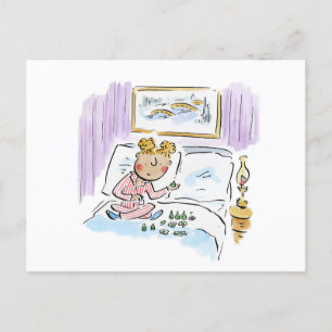 Carte Postale Collection de produits de toilette de l'hôtel