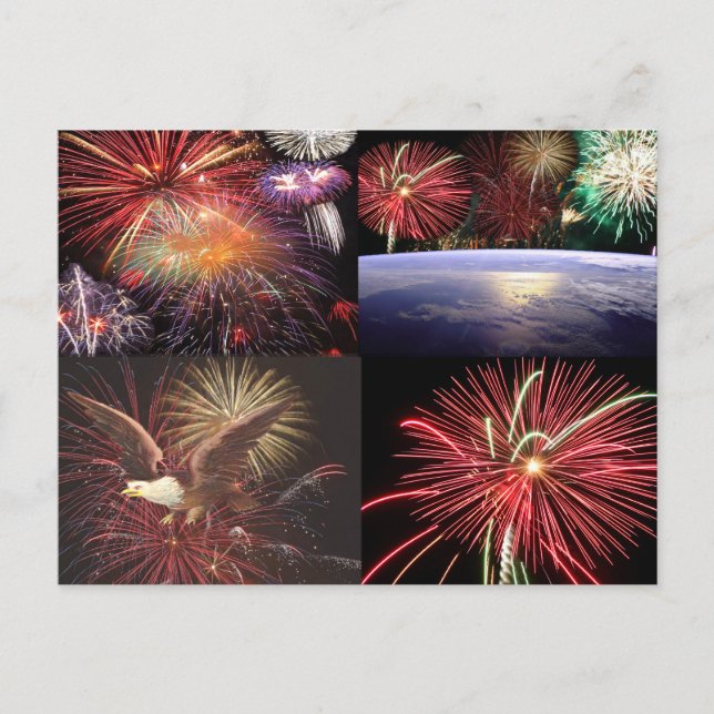 Carte Postale Collection Fireworks (Devant)
