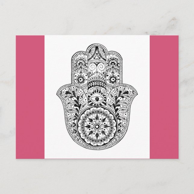 CARTE POSTALE COLLECTION HAMSA (Devant)