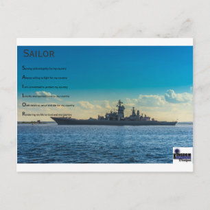 Carte Postale Collection militaire (carte postale de marin)