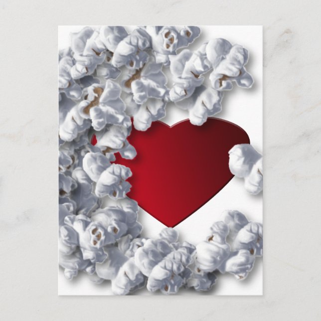 Carte Postale Collection Popcorn Lover (Devant)