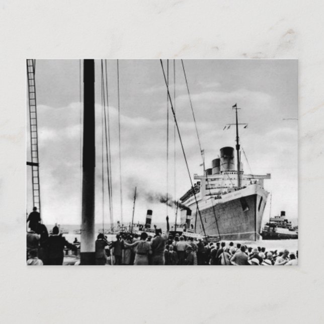 Carte Postale Collection Queen Mary RMS (Devant)