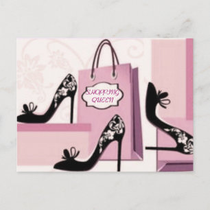 CARTE POSTALE COLLECTION REINE DU SHOPPING