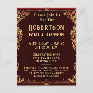 Carte Postale Collection Réunion familiale