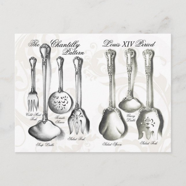 Carte Postale Collection Silverware (Devant)