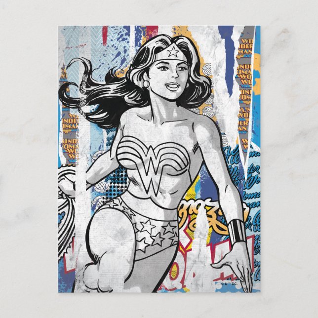 Carte Postale Collection Wonder Woman 4 (Devant)