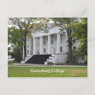 Carte Postale collège de gettysburg