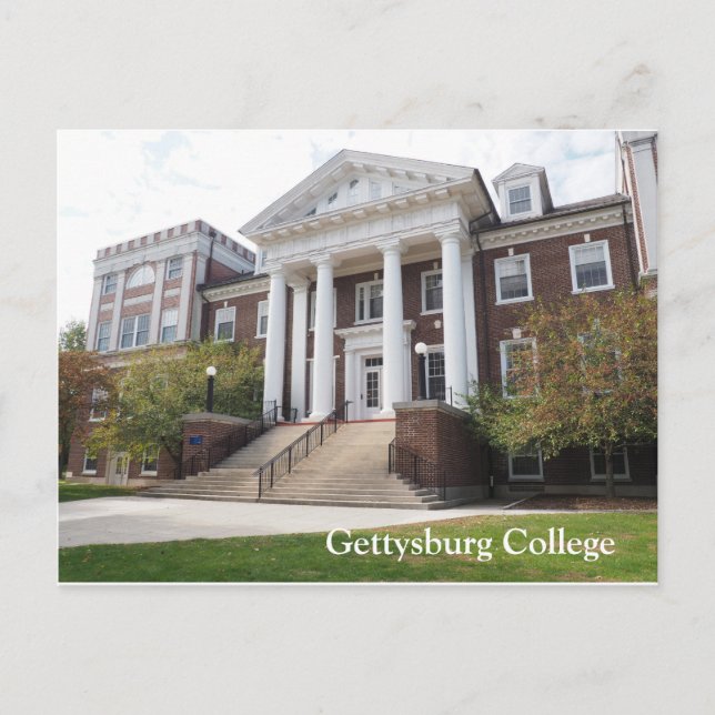 Carte Postale Collège Gettysburg (Devant)