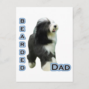 Carte Postale Collie barrée Papa 4