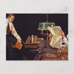 Carte Postale Colliers de chemise Arrow, publicité américaine, 1