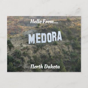 Carte Postale Collines de Medora