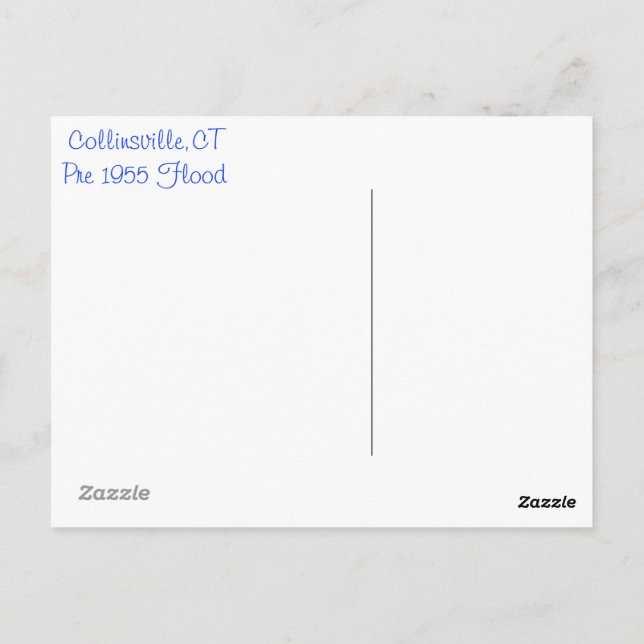 Carte postale Collinsville (Dos)