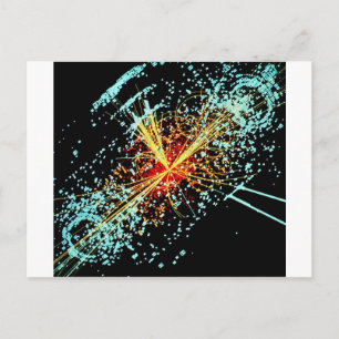 Carte Postale Collision LHC