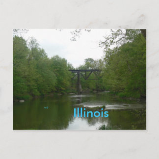 Carte Postale Collisontrestle Illinois,