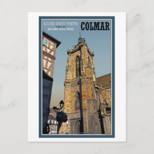 Carte Postale Colmar - Eglise St Martins