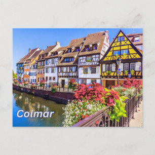 Carte Postale Colmar, France Petite Venise Canal d'eau