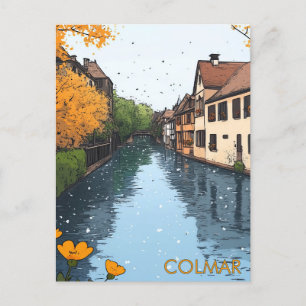 Carte Postale Colmar France Travel