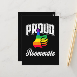 Carte Postale Colocataire Gay Pride