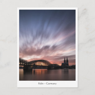 Carte Postale Cologne Allemagne