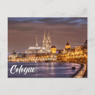 Carte Postale Cologne, Allemagne