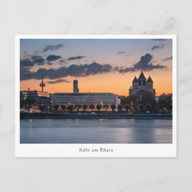Carte Postale Cologne Allemagne (Devant)