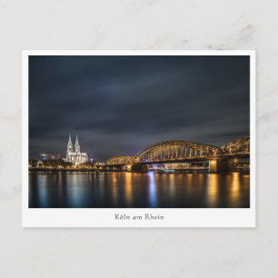 Carte Postale Cologne Allemagne