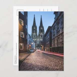 Carte Postale Cologne Allemagne
