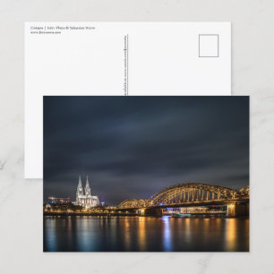 Carte Postale Cologne Allemagne