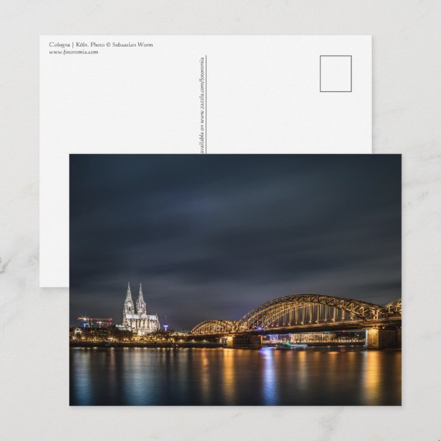 Carte Postale Cologne Allemagne (Devant / Derrière)