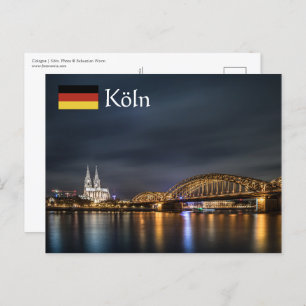Carte Postale Cologne Allemagne