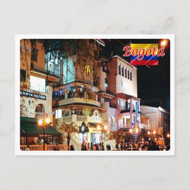 Carte Postale Colombia - Bogotà - (Devant)