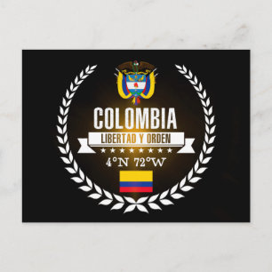Carte Postale Colombie
