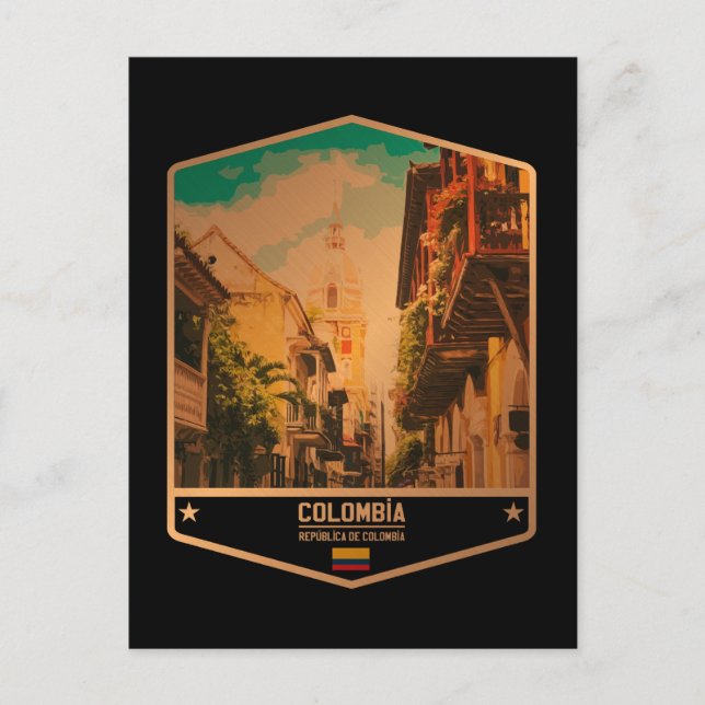 Carte Postale Colombie (Devant)
