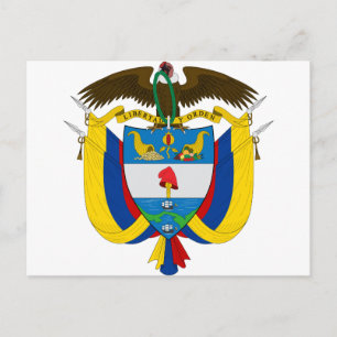 Carte Postale Colombie Armoiries CO