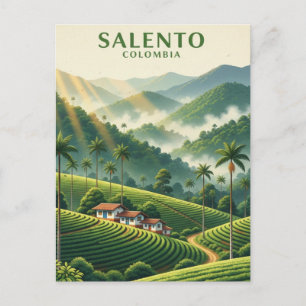 Carte Postale Colombie Salento