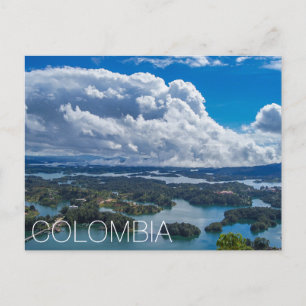 Carte Postale Colombie, (Vue De Piedra del Peñol)