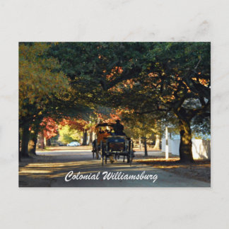 Carte Postale Colonial Williamsburg