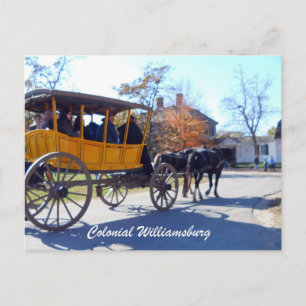 Carte Postale Colonial Williamsburg