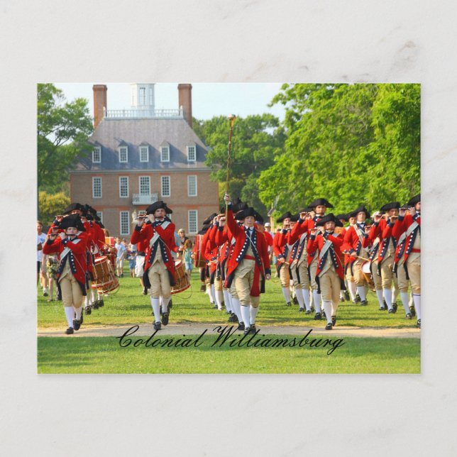 Carte Postale Colonial Williamsburg (Devant)