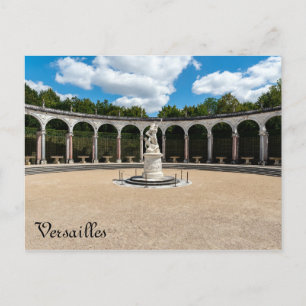 Carte Postale Colonnade dans les jardins de Versailles