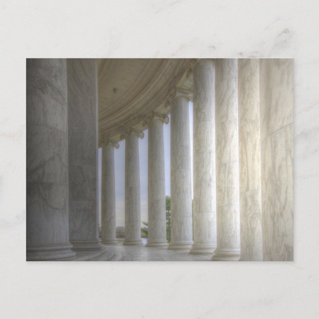 Carte Postale Colonnade de la Circulaire commémorative Thomas Je (Devant)