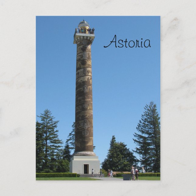 Carte Postale Colonne Astoria (Devant)