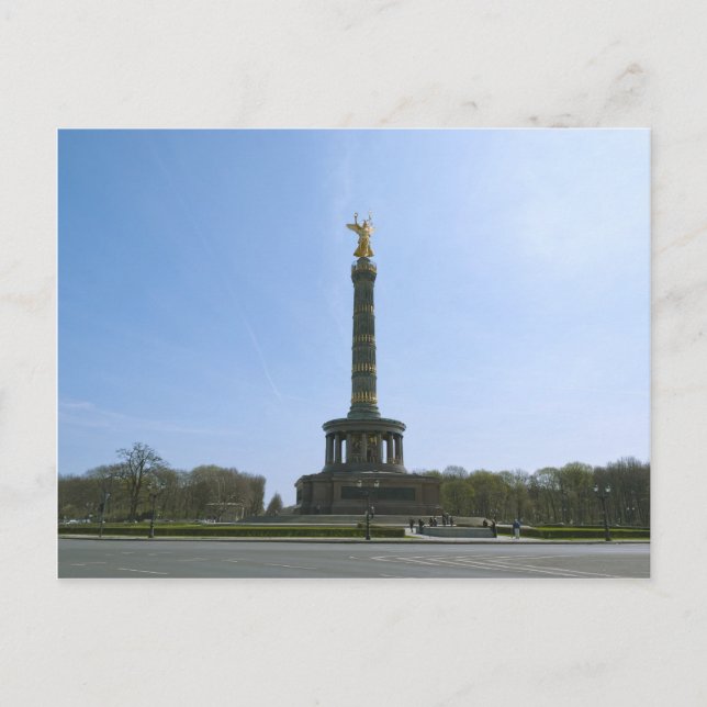 Carte Postale Colonne de la Victoire de Berlin (Devant)