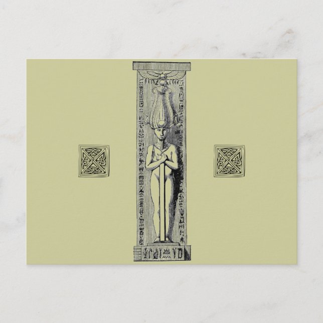 Carte Postale Colonne égyptienne (Devant)