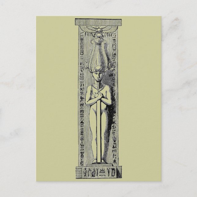 Carte Postale Colonne égyptienne (Devant)