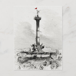 Carte Postale Colonne, Place de la Bastille, Paris