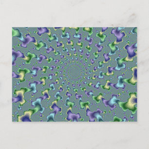 Carte Postale Colonnes de pédale - Fractal