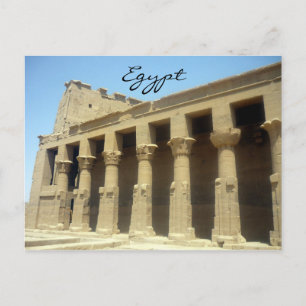 Carte Postale colonnes de philae