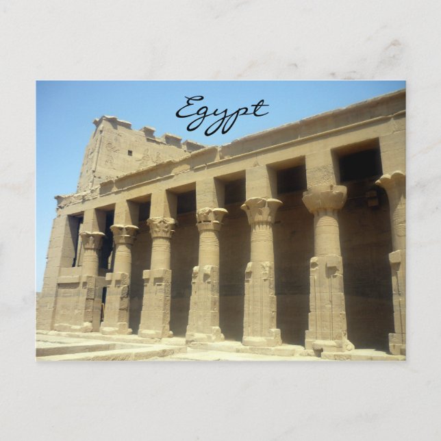 Carte Postale colonnes de philae (Devant)